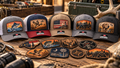 Custom Richardson 112 hats with a variety of custom patch styles