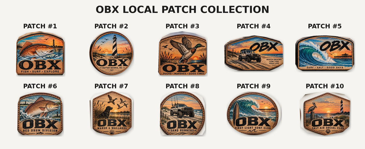 OBX local patch collection numbered 1 through 10